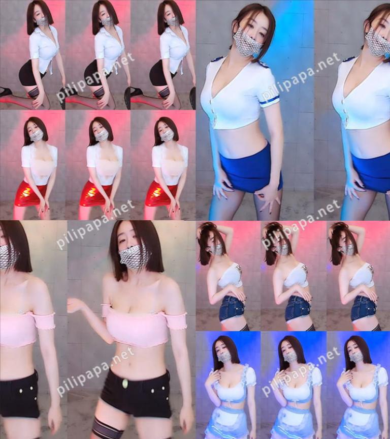 斗鱼女神一渔1私人定制舞蹈视频合集，制服、女仆、牛仔裤舞出视觉巅峰！[16v/4.5G]