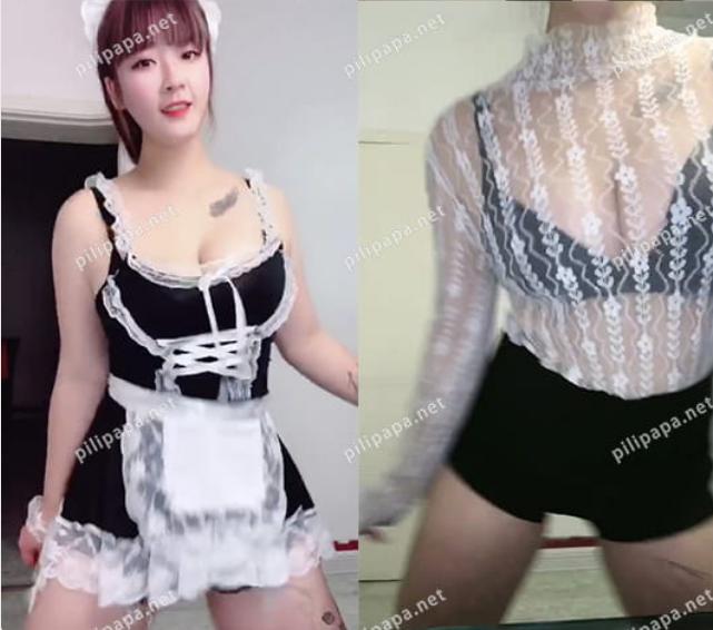 快手宝妹跳舞短视频合集，紧身皮裤+肉感身材太顶了[20V/116M]