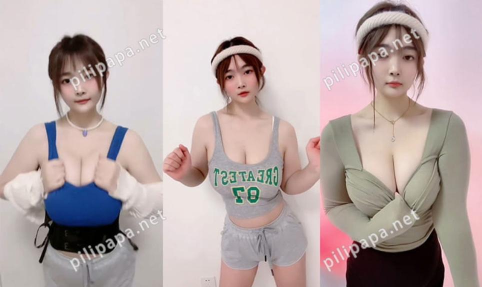 快手萌宝吖小萌宝22段抖胸热舞视频，软萌女神弹力太炸裂[22V/939MB]