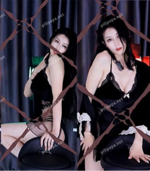 网易CC柚亚土豪千元定制热舞8部，吊带黑丝女神在线锁魂[8V/1.79G]