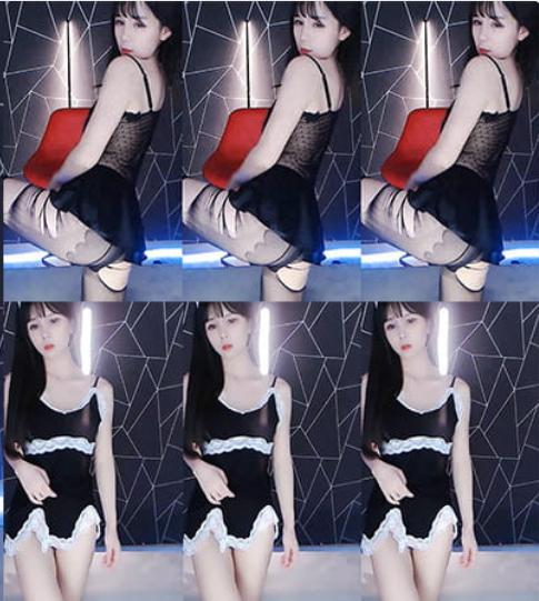 虎牙白菜妹妹定制福利热舞视频：制服短裙+蕾丝丁字太刺激了[9V/906MB]