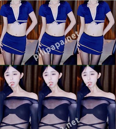 网易CC欣彤巴拉巴拉土豪定制热舞：黑纱+制服+贴身丁裤[5V/1.09G]