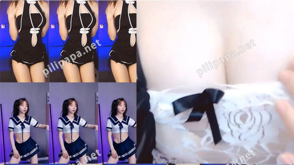 虎牙南有佳钞票枪定制热舞合集，制服+蕾丝双重杀[11V/980M]