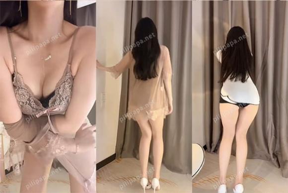 抖音圈圈吖定制热舞合集大赏：黑丝、网衣、透视装，每套都想反复看[8V/1.29G]