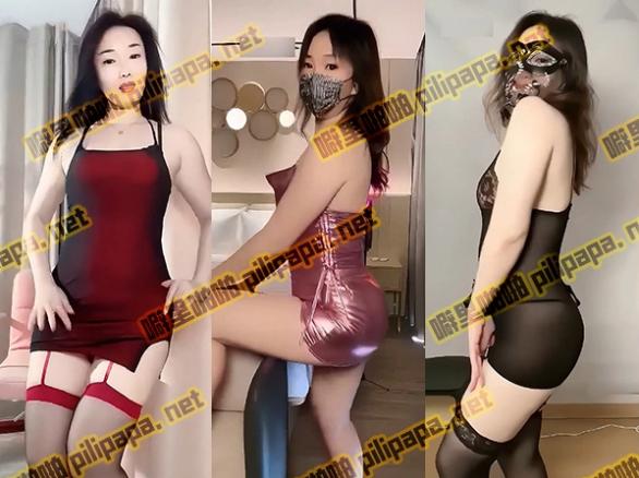 快手单身璇翾付费定制情趣热舞合集：红吊袜、蕾丝短裙、丁字裤轮番上阵[9V/1.94G]
