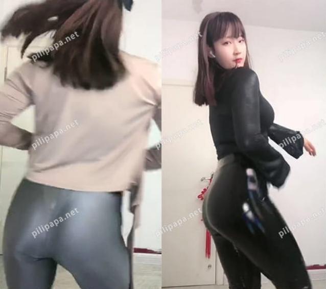 快手宝妹跳舞短视频合集，紧身皮裤+肉感身材太顶了[20V/116M]