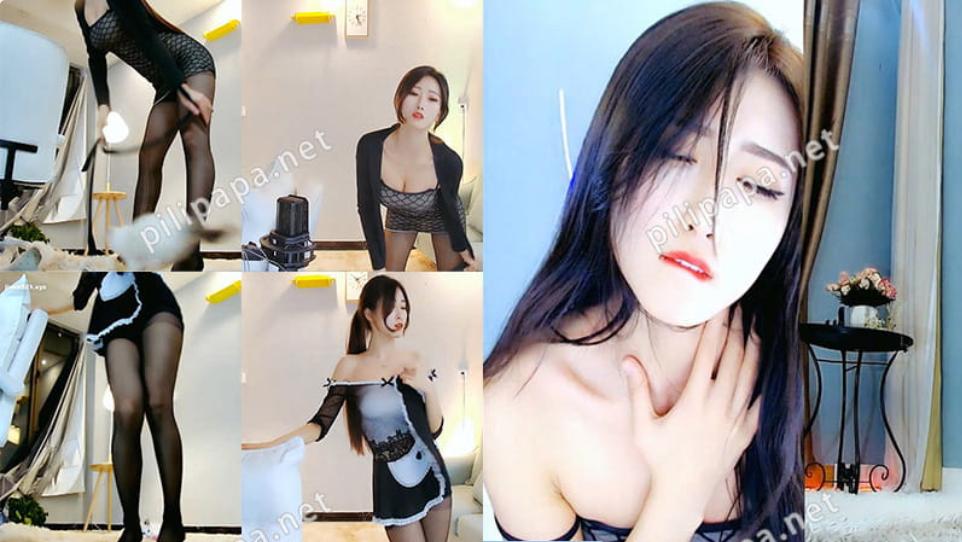 虎牙苏月婵定制热舞合集，美腿黑丝与女仆装轮番登场[11V/1.2G]