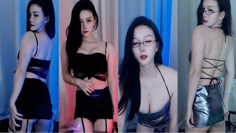 网易CC兰学姐付费群定制热舞：黑色吊带裙与挑逗舞姿完美结合[2V/687.9M]