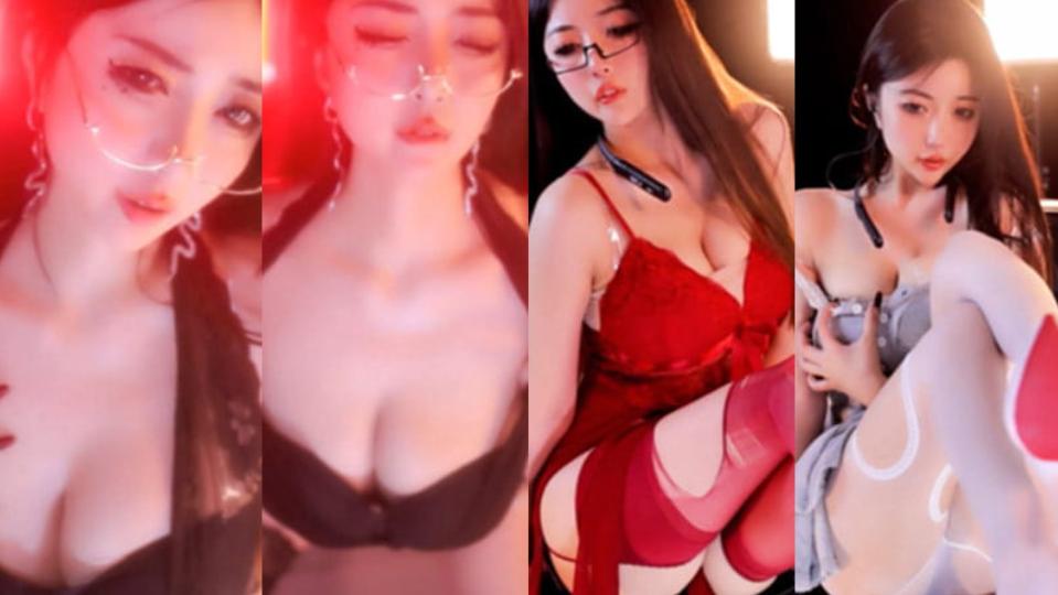 网易CC小燃燃群定制热舞视频4部：美胸玉足惹火全场[4v/1.03G]
