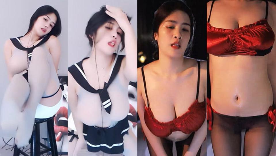 虎牙集梦兰笙笙定制热舞视频曝光，蓝妹儿极致撩人演绎制服诱惑[2V/432.4M]