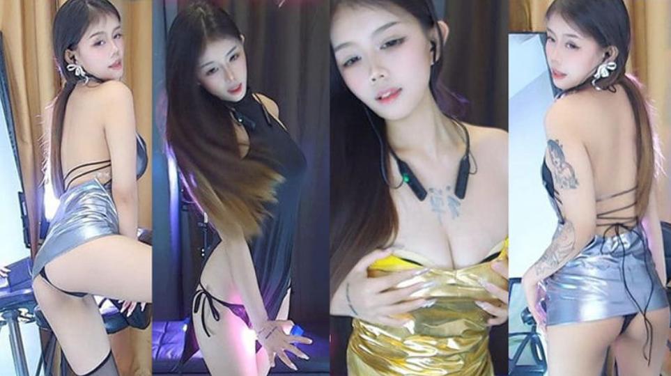 网易CC苏南南付费群定制热舞:丁字主题+胸部抖动+回眸私密互动[4V/15分14]