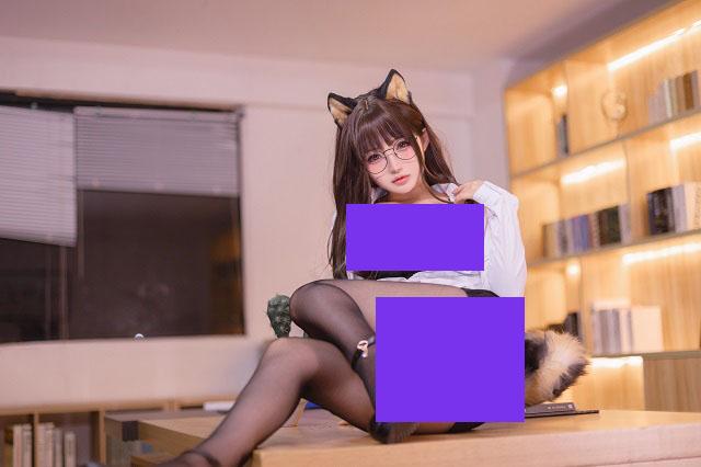 桜井宁宁在办公室里面COS办公室女郎，魅力性感