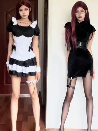 [虎牙主播]暴躁的金莲，经典表情舞视频合集