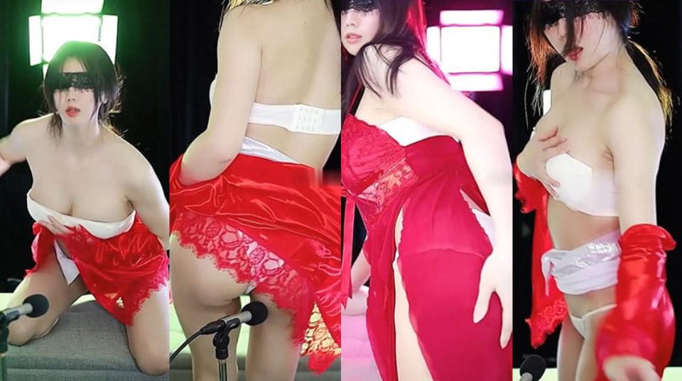 网易CC毒毒呢土豪群定制红裙热舞视频[2v/594.9M]