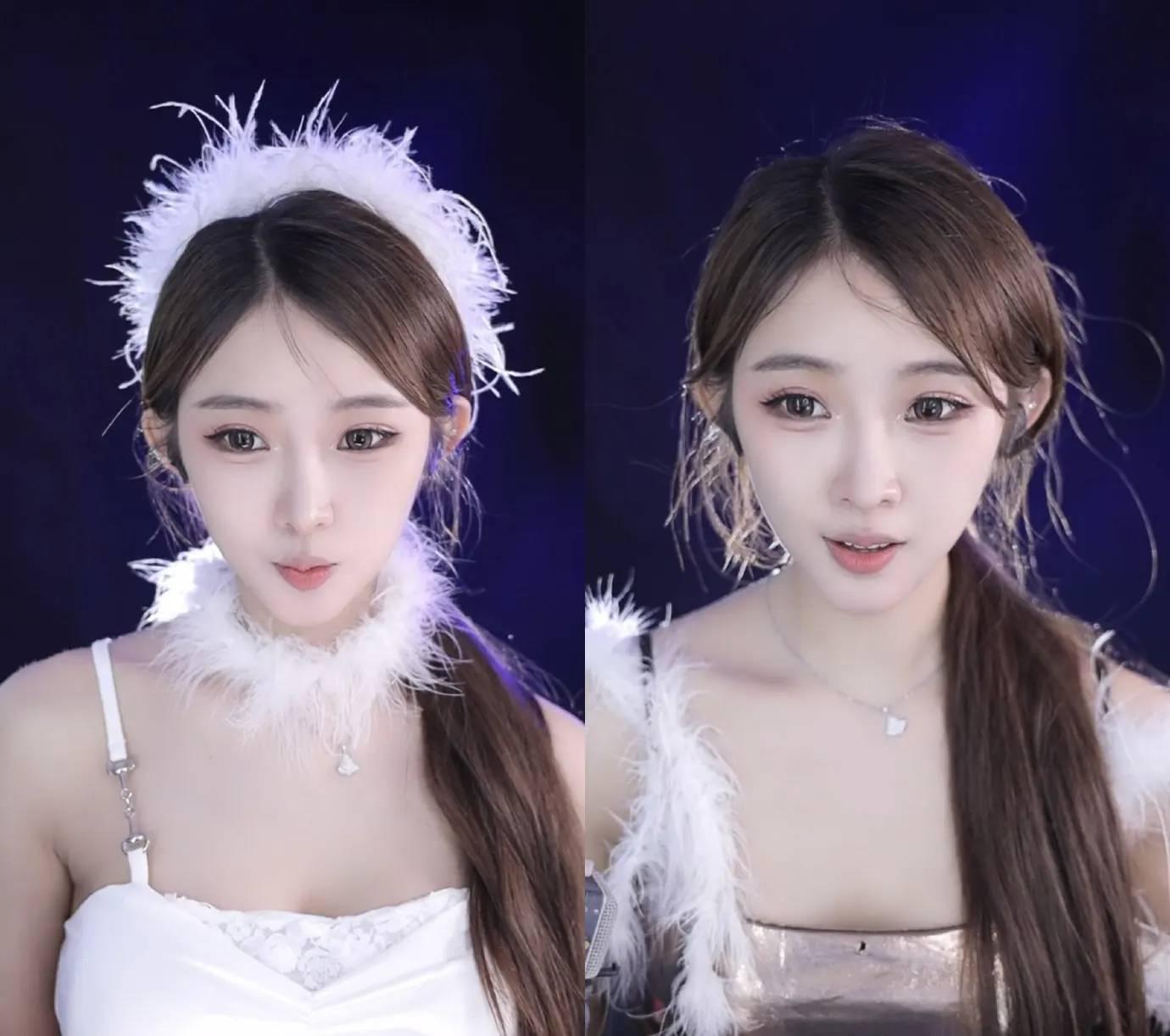 斗鱼女主播奶优米改名姜妍妍，现身站外开播