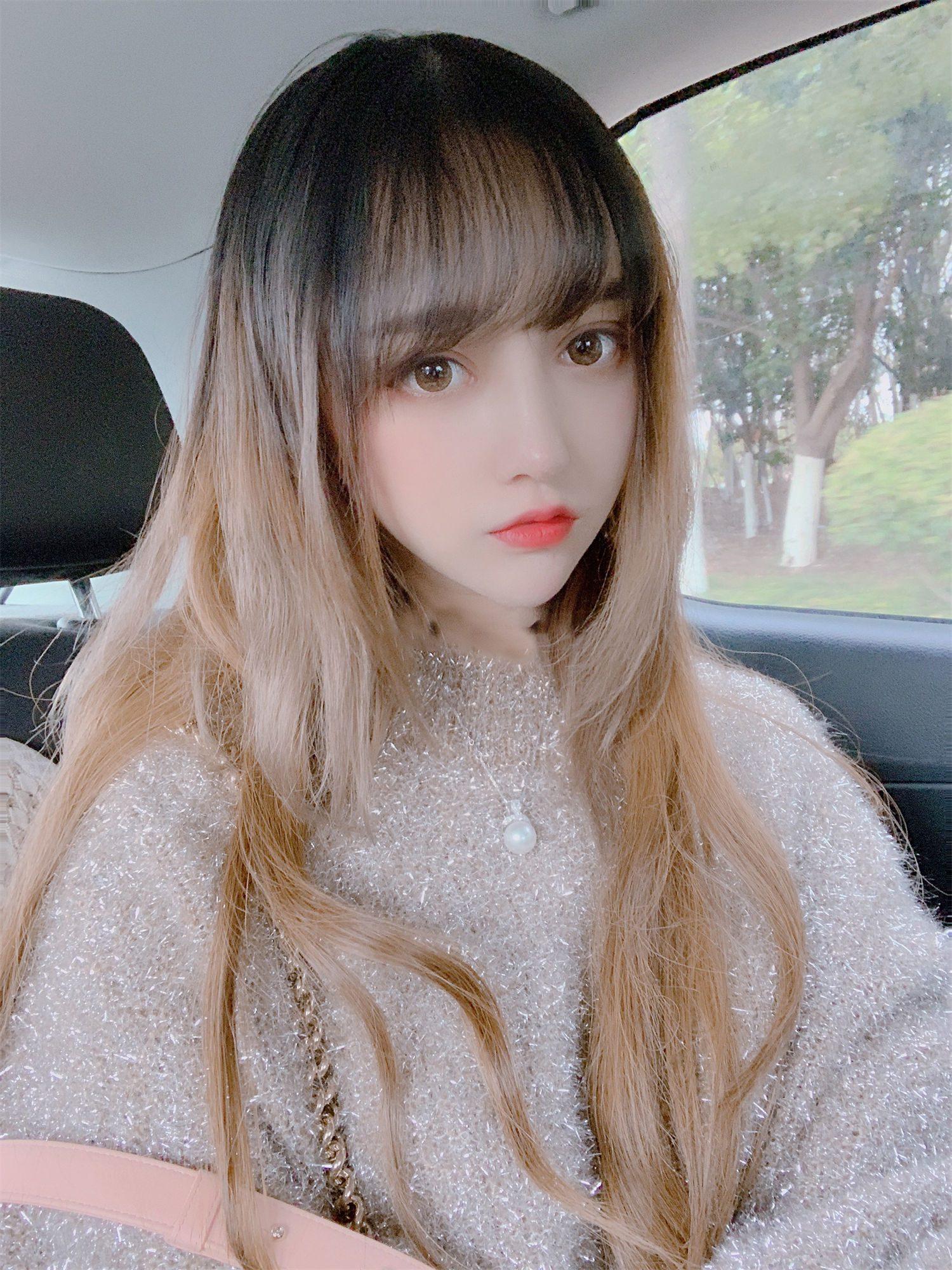 过期米线线喵优等生绝美图片，过期米线线喵没p过的日常素颜图包？