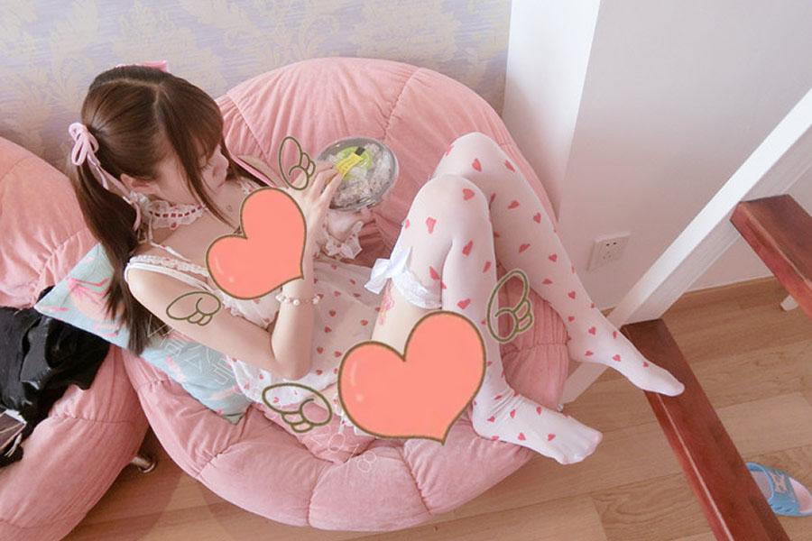 双马尾赛高酱h十万定制透明校服cos套图图片资源