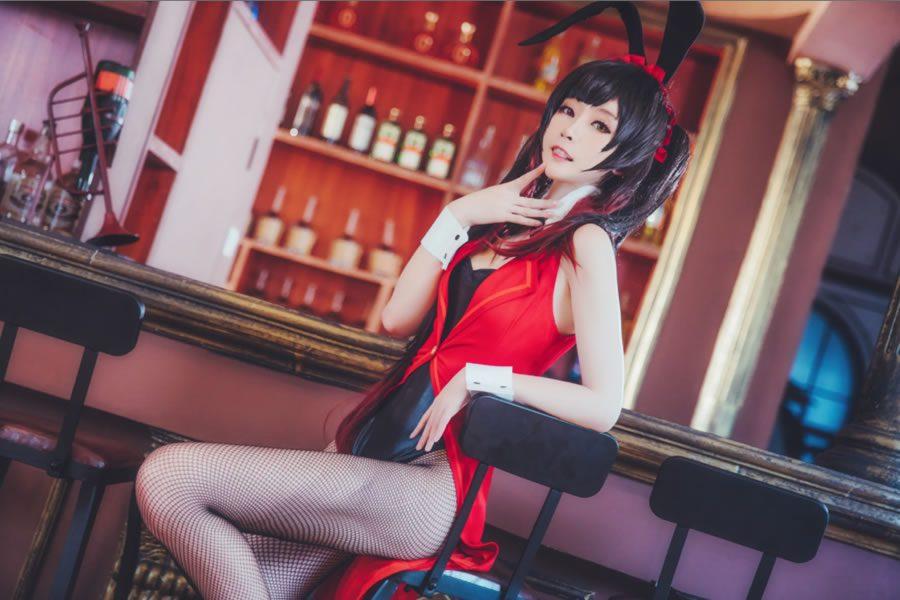 yui金鱼cos狂三及露背毛衣写真图集作品