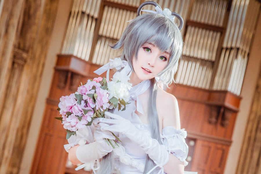 yui金鱼cos狂三及露背毛衣写真图集作品