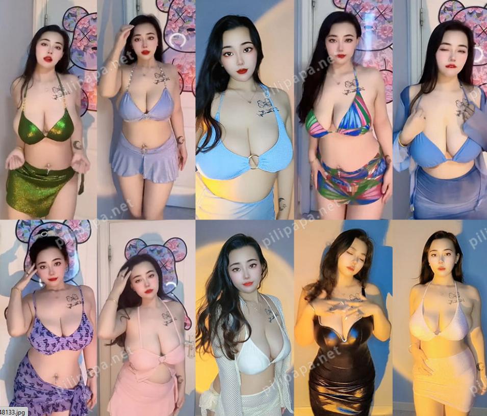 快手刘貂蝉付费高端定制情趣泳装秀热舞[68V/678.2M]