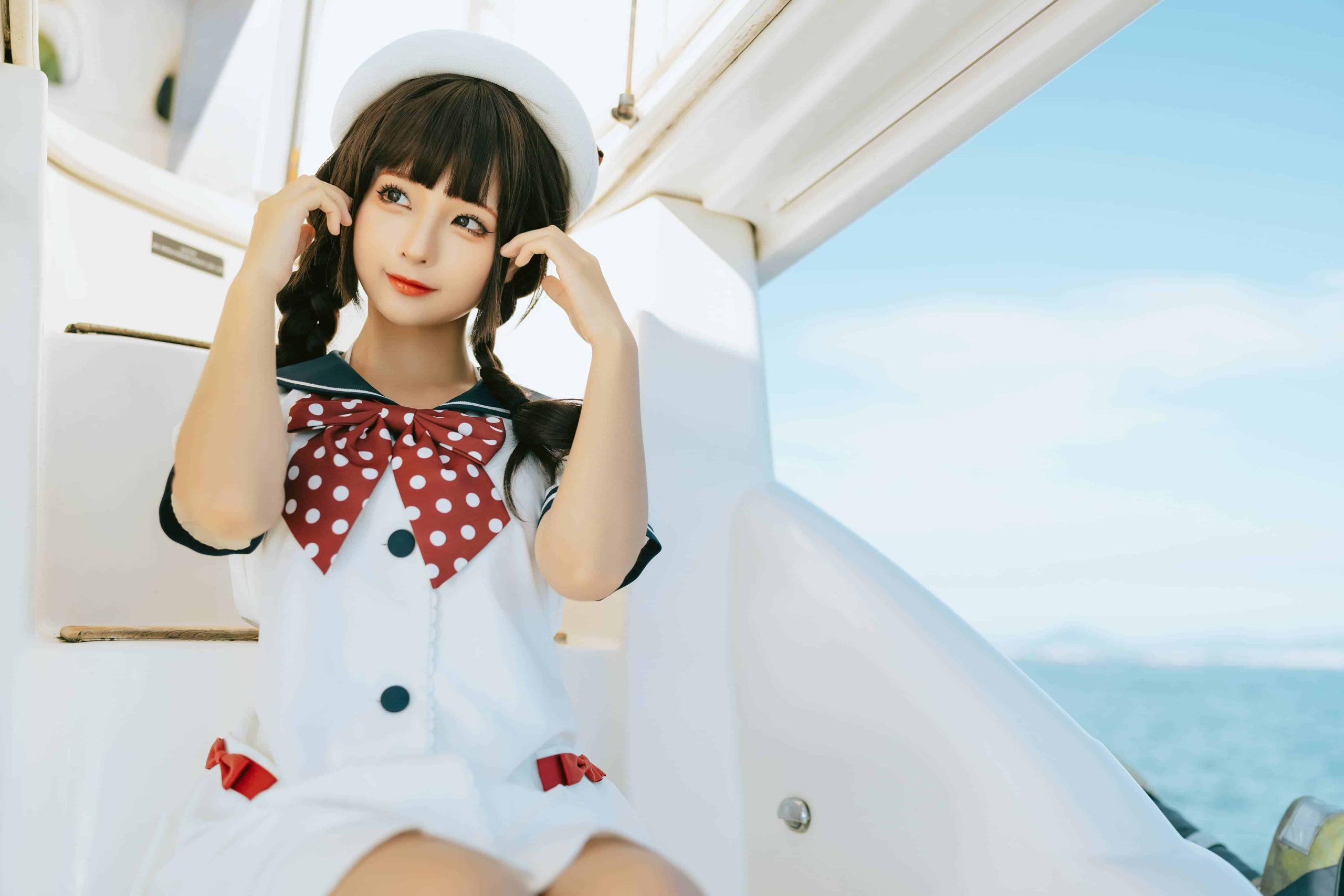 蠢沫沫创可贴最新遮阴原图在哪儿看？cos网红也需修心哦