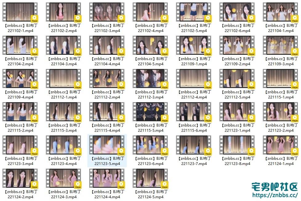 韩国BJ布丁(푸딩) 2022年11月份直播热舞视频合集【39V/6.79G】