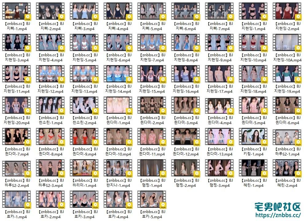 韩国AfreecaTV主播《摩托摇》热舞视频大合集【197V/24.8G】