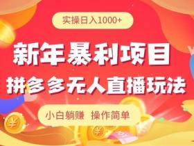 拼多多无人直播适合哪些人做，新手必读的入门指南