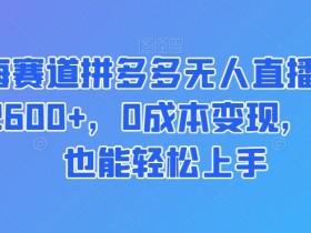 拼多多无人直播引流玩法详解,快速提升直播间人气的秘籍 拼多多无人直播引流玩法详解,快速提升直播间人气的秘籍
