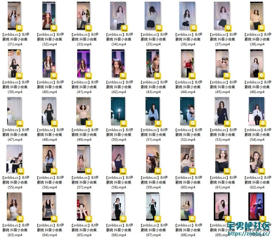 韩国尹素婉 2022年抖音热舞视频小合集【83V/1.53G】