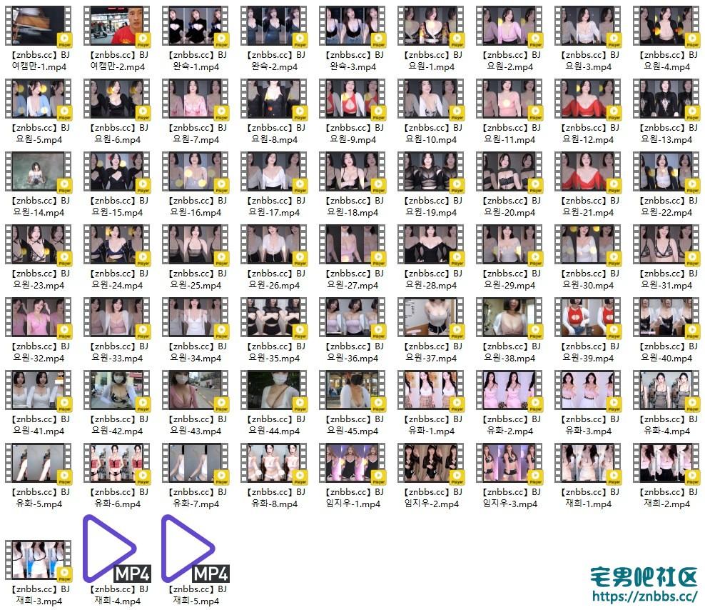 韩国AfreecaTV主播《摩托摇》热舞视频大合集【197V/24.8G】