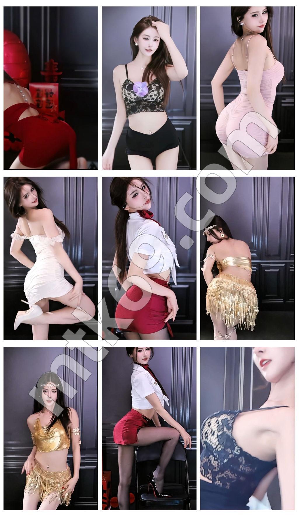 虎牙夏一晴擦边精选热舞视频黑丝包臀裙小漏内衣 [11V/918MB]