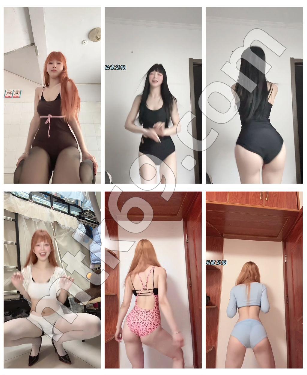 抖音王炸/炸姐定制泳装瑜伽裤动感摇摆热舞视频[30V/3.11GB]