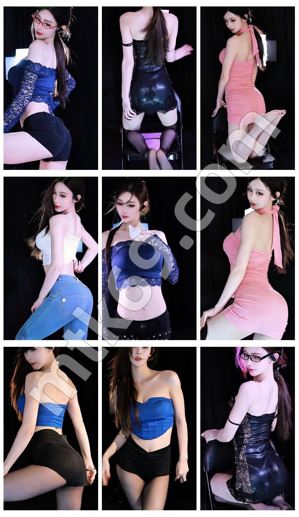 虎牙月亮极品S型身材超辣热舞精选视频[8V/689MB]