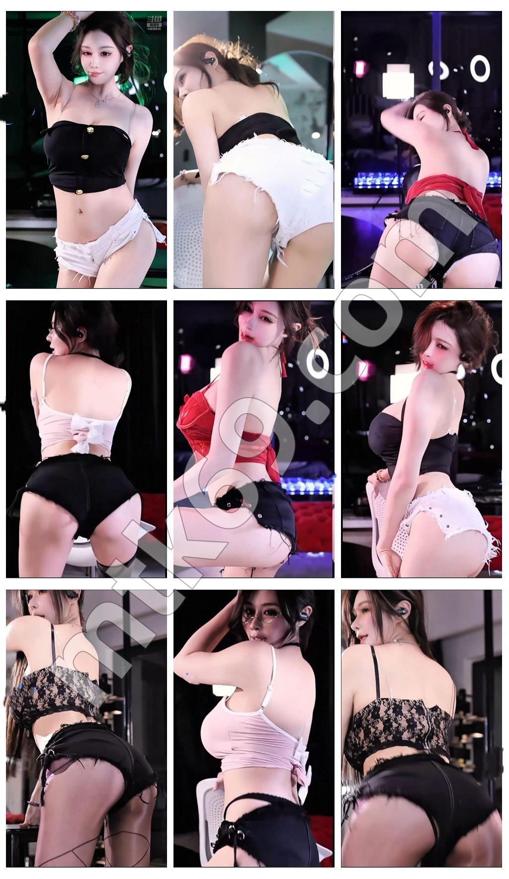 斗鱼艺瑟妃 小号擦边整活热舞精选，超短裤再开叉漏内 [5V/421MB]