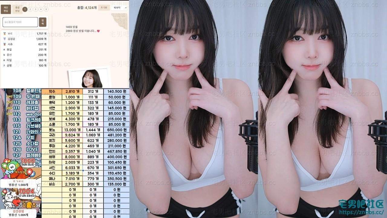 韩国BJ薄荷 2026年3-4月份直播热舞视频合集【47V/9.03G】