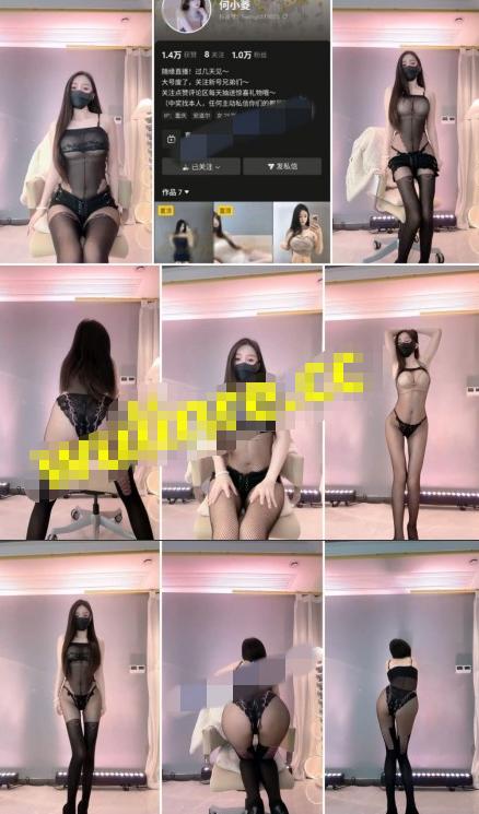 抖音何小菱定制连体黑丝撅起臀诱惑视频【3V/37M】