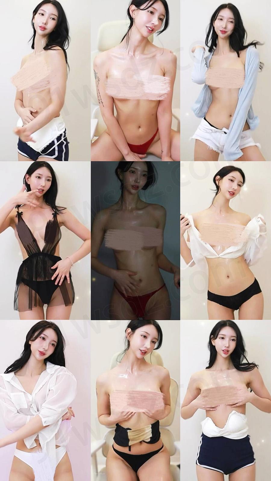 韩国主播zoel829 尺度大秀视频，被封号就播了半个月 8V/1G