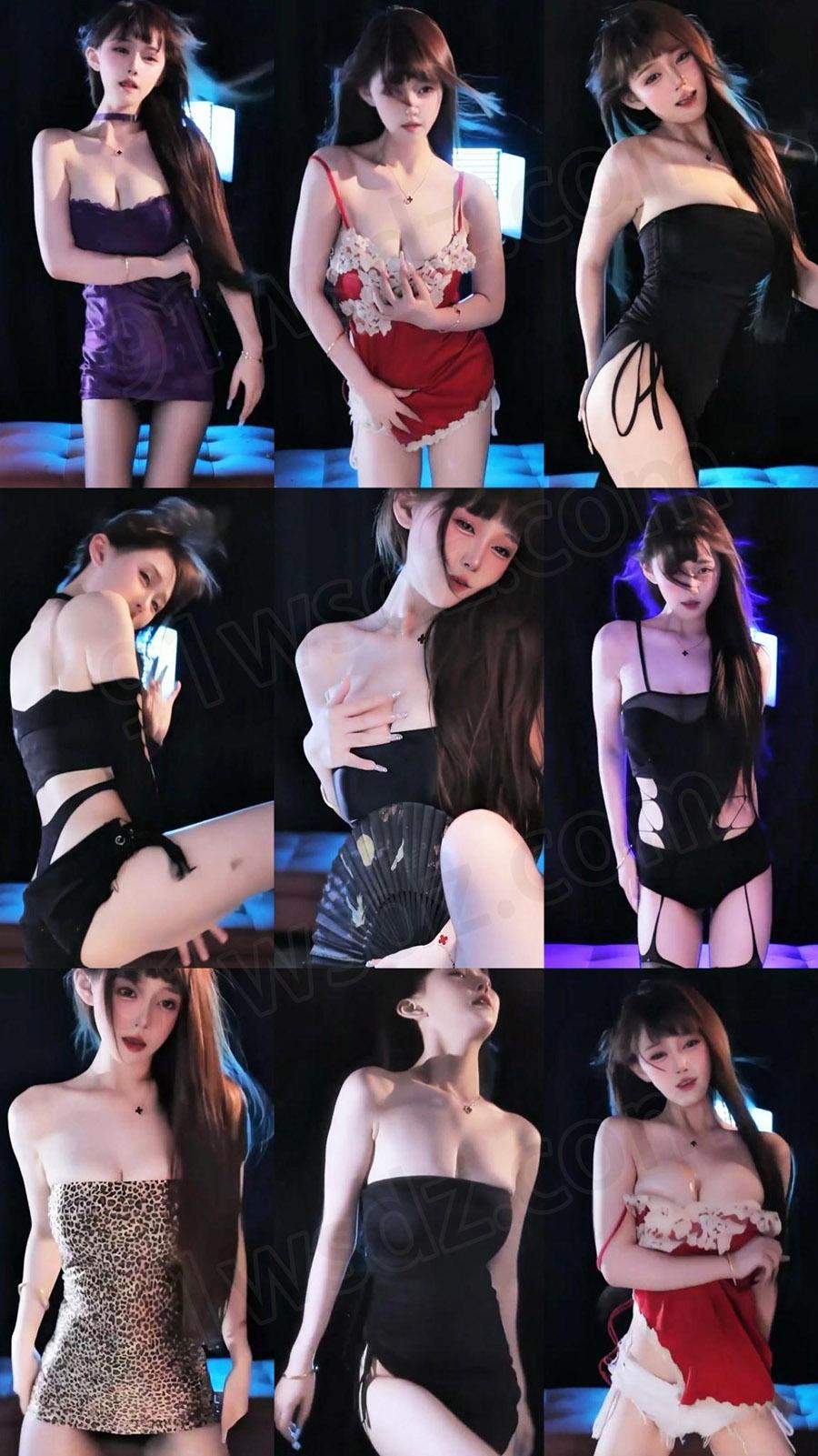 斗鱼小美佳26年6月7月直播精选整活热舞视频 9V/1G