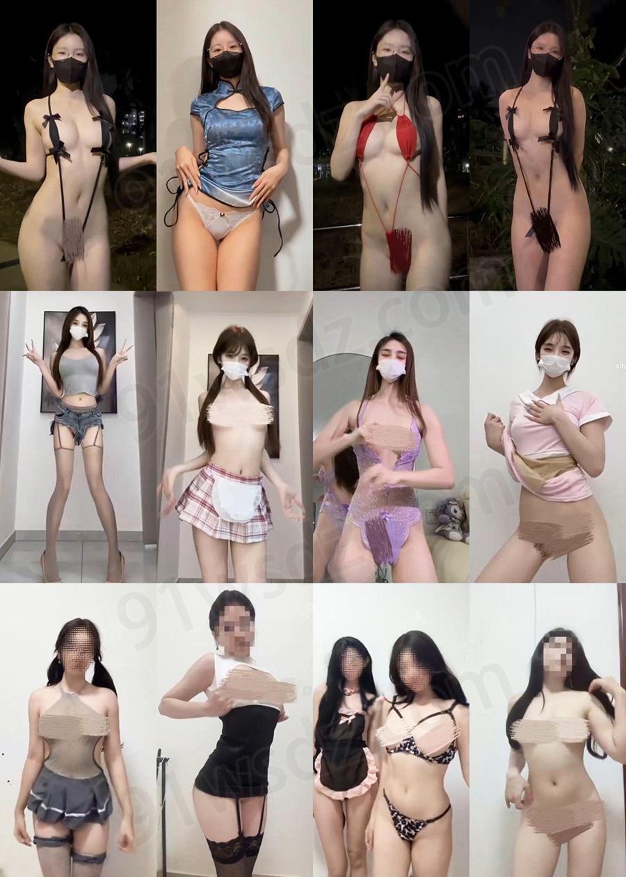 推特ruru/纯爱小朵小幼鱼抖音风亮丽热舞视频57V/0.3G