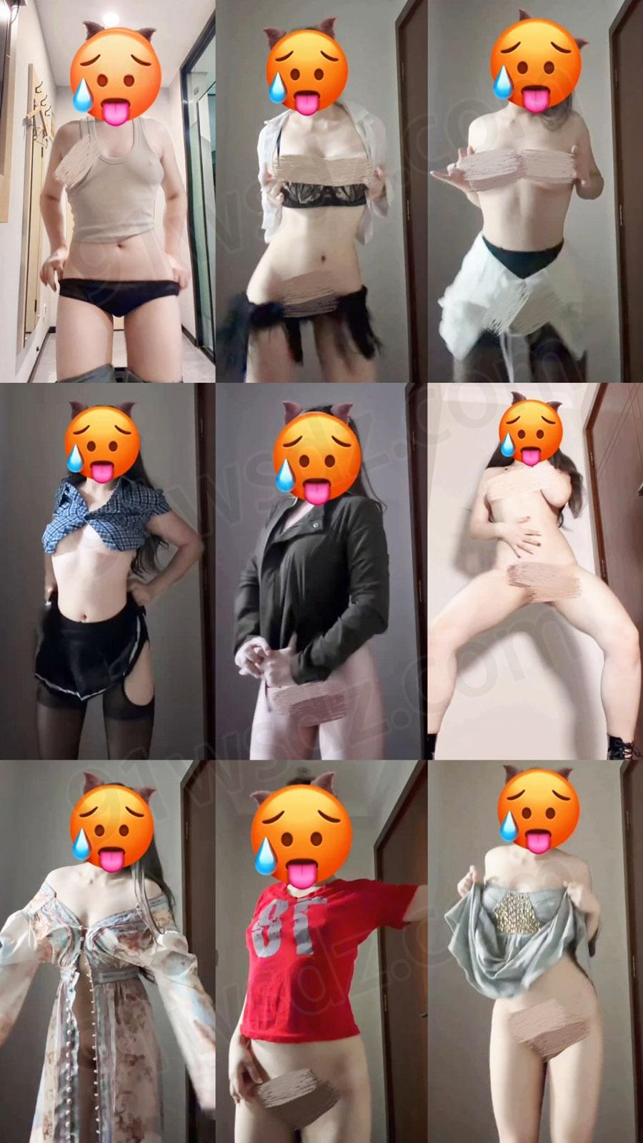 推特刚子2026年十月VIP动感抖女乃烧气热舞视频 11V